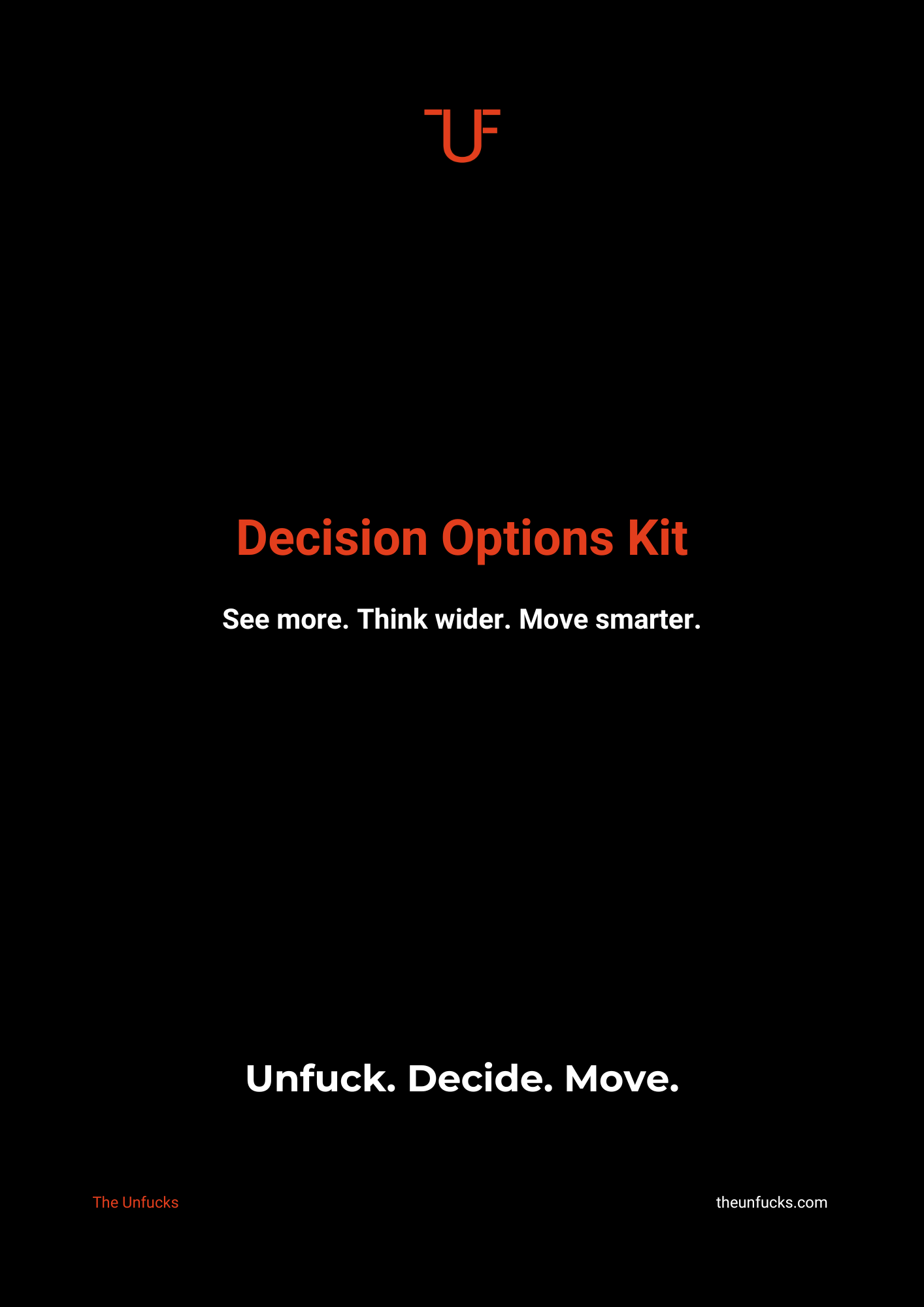 Decision Options Kit